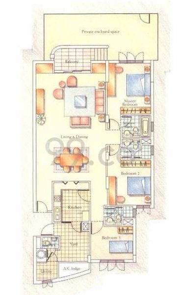 3 Bed Condo for Rent in  Gallop Gables - Image 6